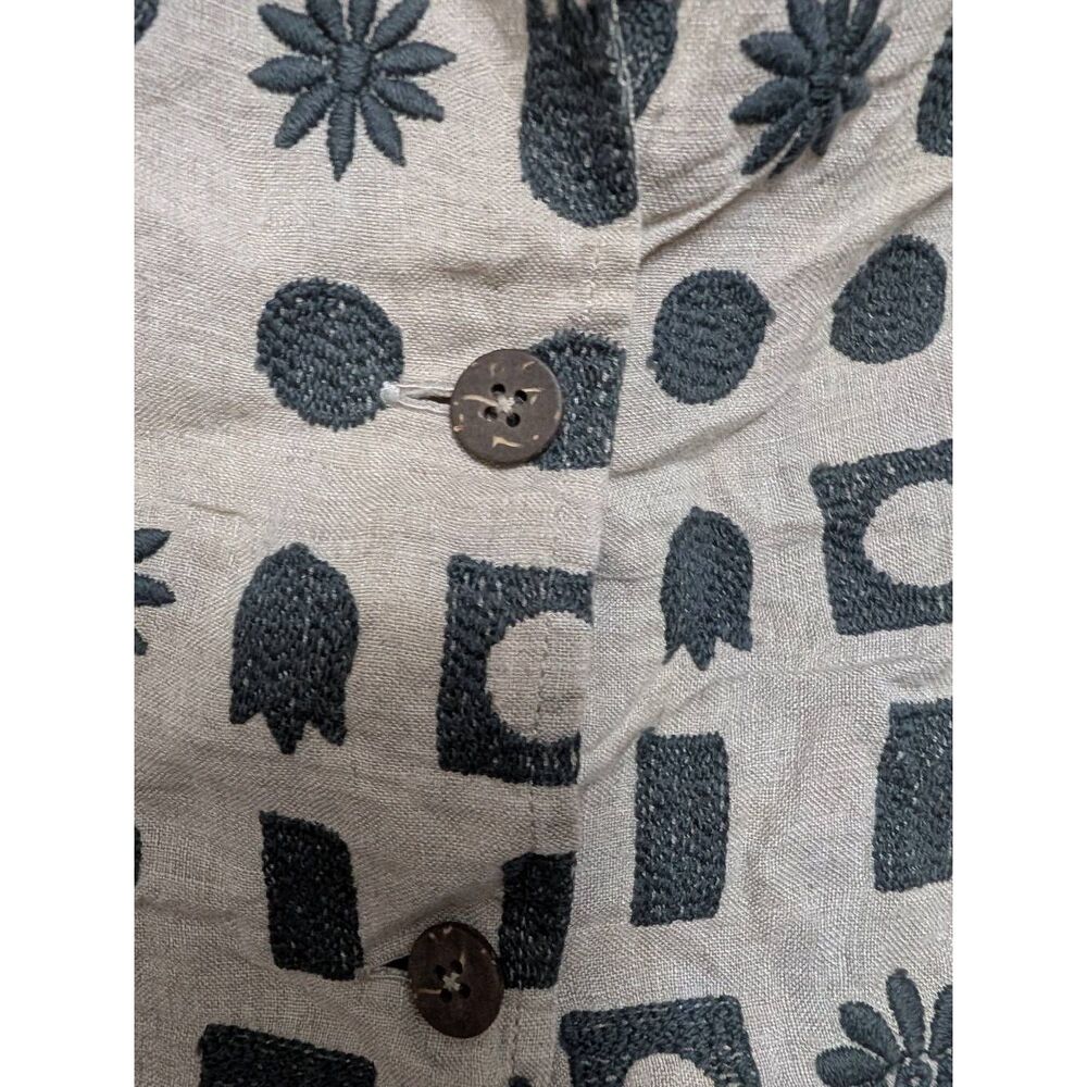 Cotton house Aya button down top - Picture 4 of 8